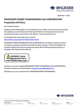 Proposition 65-Politik RPT USA CORP.