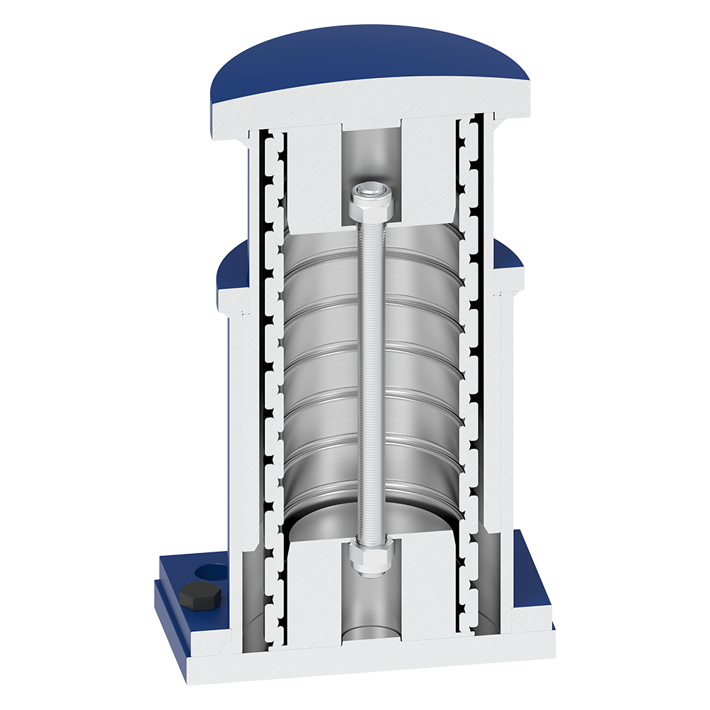Bild RINGFEDER® Industriepuffer