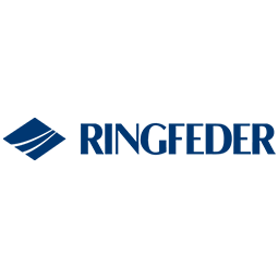 Logo RINGFEDER® (PNG; blau; geeignet für Webnutzung)