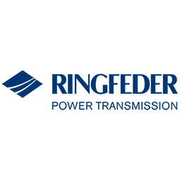 Logo RINGFEDER POWER TRANSMISSION (PNG; blau; geeignet für Webnutzung)