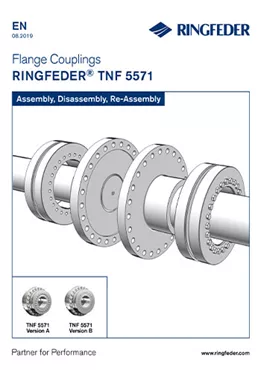 Instruction Manual Flange Couplings RINGFEDER® TNF 5571