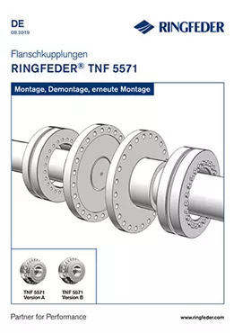 Betriebsanleitung Flanschkupplungen RINGFEDER® TNF 5571