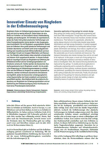 Technical Paper: Innovative Application of Friction Springs for Seismic Design