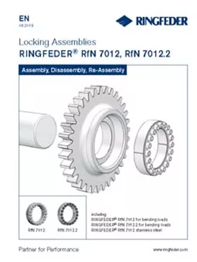 Instruction Manual Locking Assemblies RINGFEDER® RfN 7012, RfN 7012.2