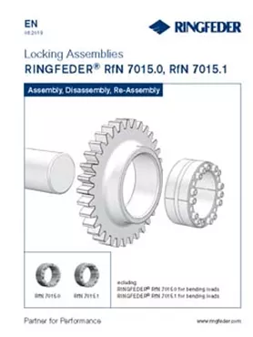 Instruction Manual Locking Assemblies RINGFEDER® RfN 7015.0, RfN 7015.1