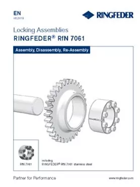 Instruction Manual Locking Assemblies RINGFEDER® RfN 7061