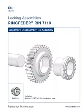 Instruction Manual Locking Assemblies RINGFEDER® RfN 7110