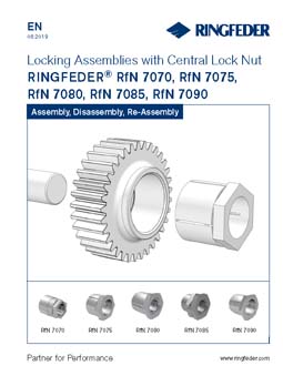 Instruction Manual Locking Assemblies RINGFEDER® RfN 7070, RfN 7075, RfN 7080, RfN 7085, RfN 7090