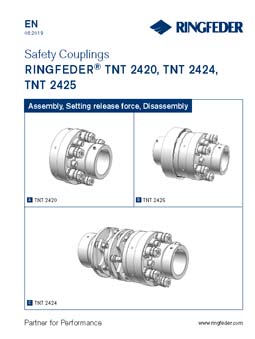 Instruction Manual Safety Couplings RINGFEDER® TNT