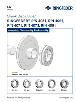 Shrink Disc NEW 30-RFN-4071 Details about   Ringfeder 