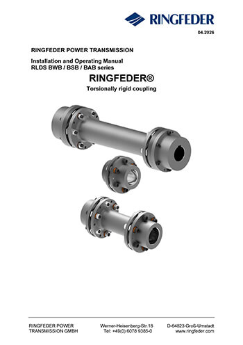Betriebsanleitung RINGFEDER® Stahllamellenkupplungen RLDS