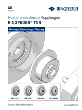 Betriebsanleitung Hochdrehelastische Kupplungen RINGFEDER® TNR