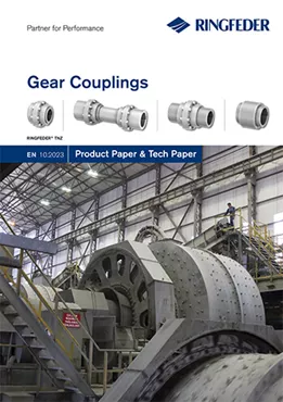 Product Paper Gear Couplings RINGFEDER® TNZ Product Paper Gear Couplings RINGFEDER® TNZ
