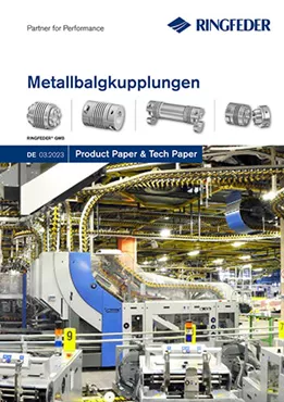 Product Paper Metallbalgkupplungen RINGFEDER® GWB