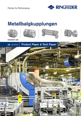 Product Paper Metallbalgkupplungen RINGFEDER® GWB Product Paper Metallbalgkupplungen RINGFEDER® GWB