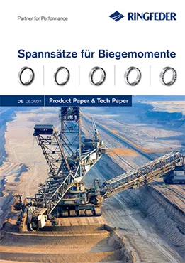 Product Paper RINGFEDER® Spannsätze für Biegemomente Product Paper RINGFEDER® Spannsätze für Biegemomente