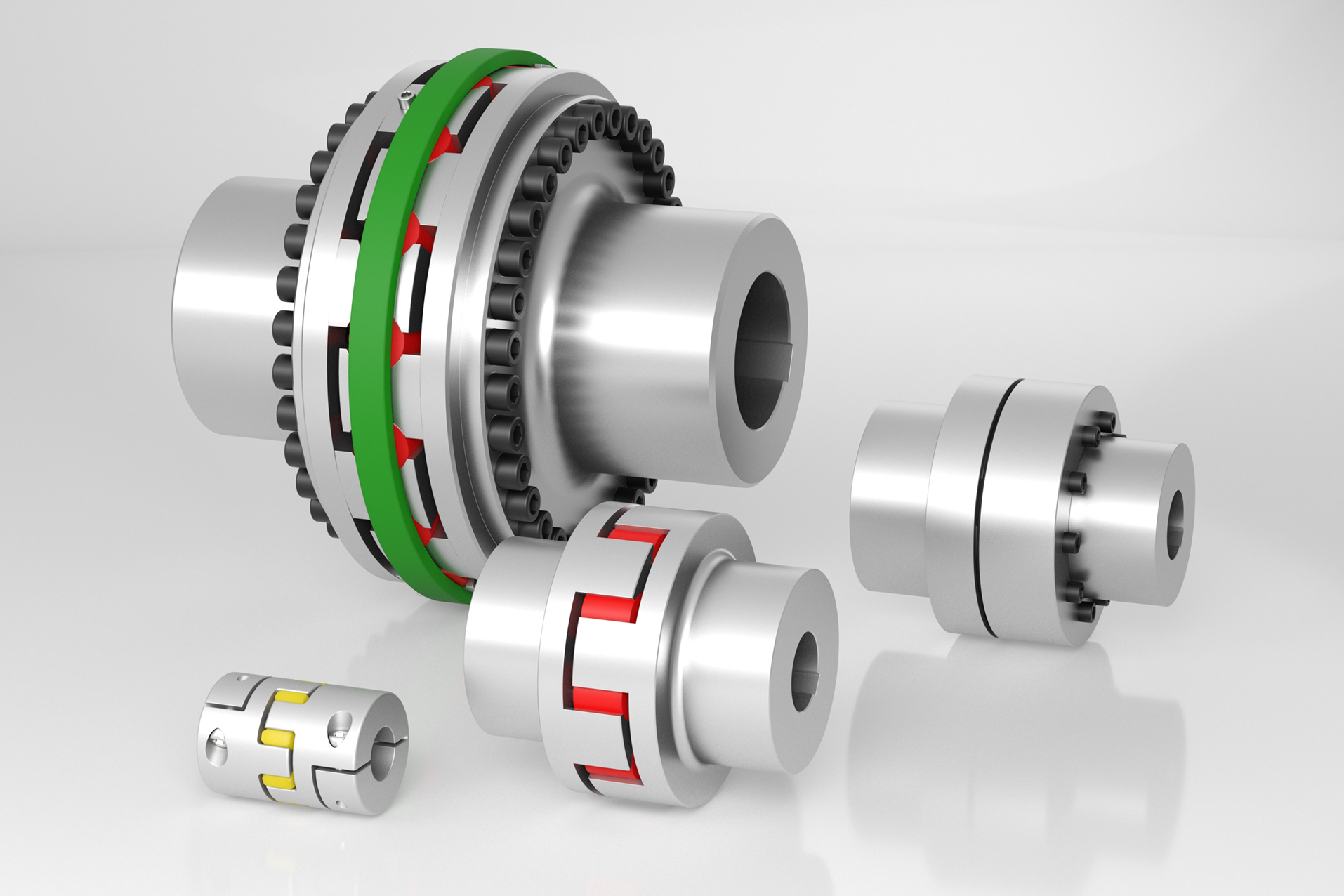 Elastische Klauenkupplungen GWE, TNM, TNS & TNB | RINGFEDER®