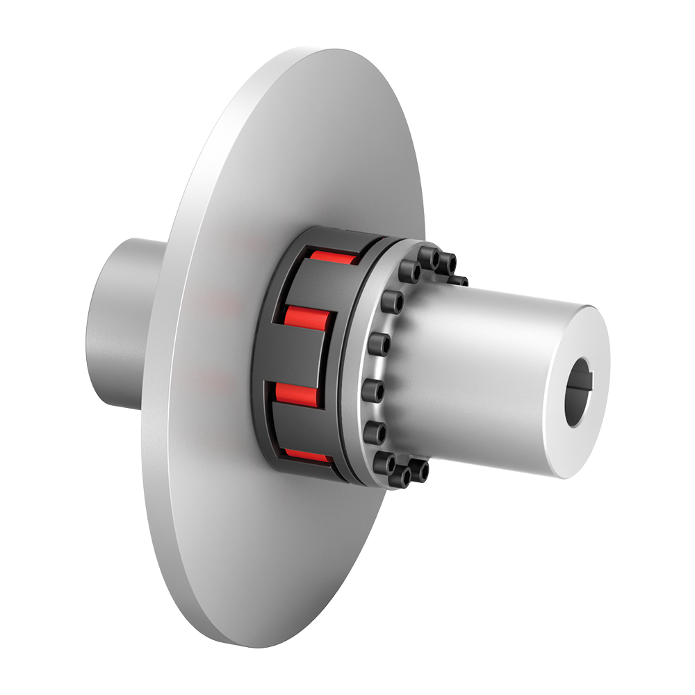 Elastische Klauenkupplungen TNS SDDL-5-BS | RINGFEDER®