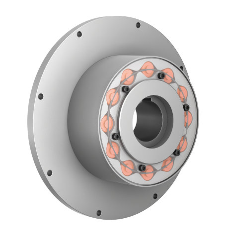 Hochdrehelastische Kupplungen TNR 2425.1 | RINGFEDER®