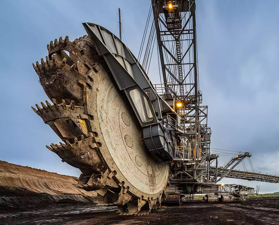 Rohstoffe – Anwendungssegment | RINGFEDER®