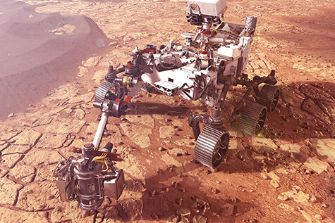 Reibungsfedern für den Mars-Rover Curiosity | RINGFEDER®