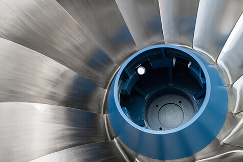 Specially Developed Elastomer Jaw Couplings for Turgo Turbines for the Ideal Connection between Turbine and Generator Shaft | RINGFEDER®