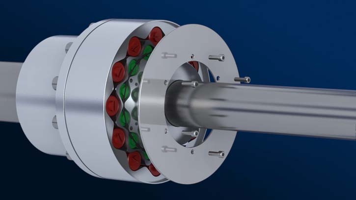 Torsional Highflex Couplings RINGFEDER® TNR – Flexible Adjustment of Stiffness